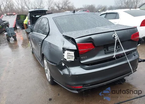 2017 Volkswagen Jetta Gli из США, поврежденный, VIN 3VW4T7AJ7HM408297